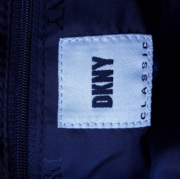 DKNY Black Leather Shoulder Bag - Picture 4 of 5